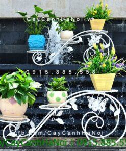 Giá sắt hình chữ S nghệ thuật