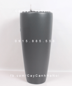 Chậu composite trồng cây cao cấp thông minh | 1649S (Xám mờ)
