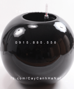 Chậu composite trồng cây cao cấp thông minh | SE8889S (Đen bóng)