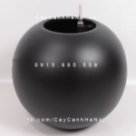 Chậu composite trồng cây cao cấp thông minh | SE8889S (Đen mờ)