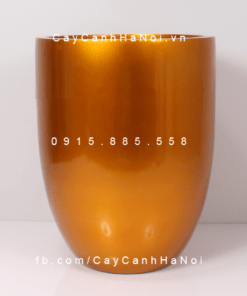 Chậu Composite Anber trồng cây cao cấp | 1229 (Vàng gold)