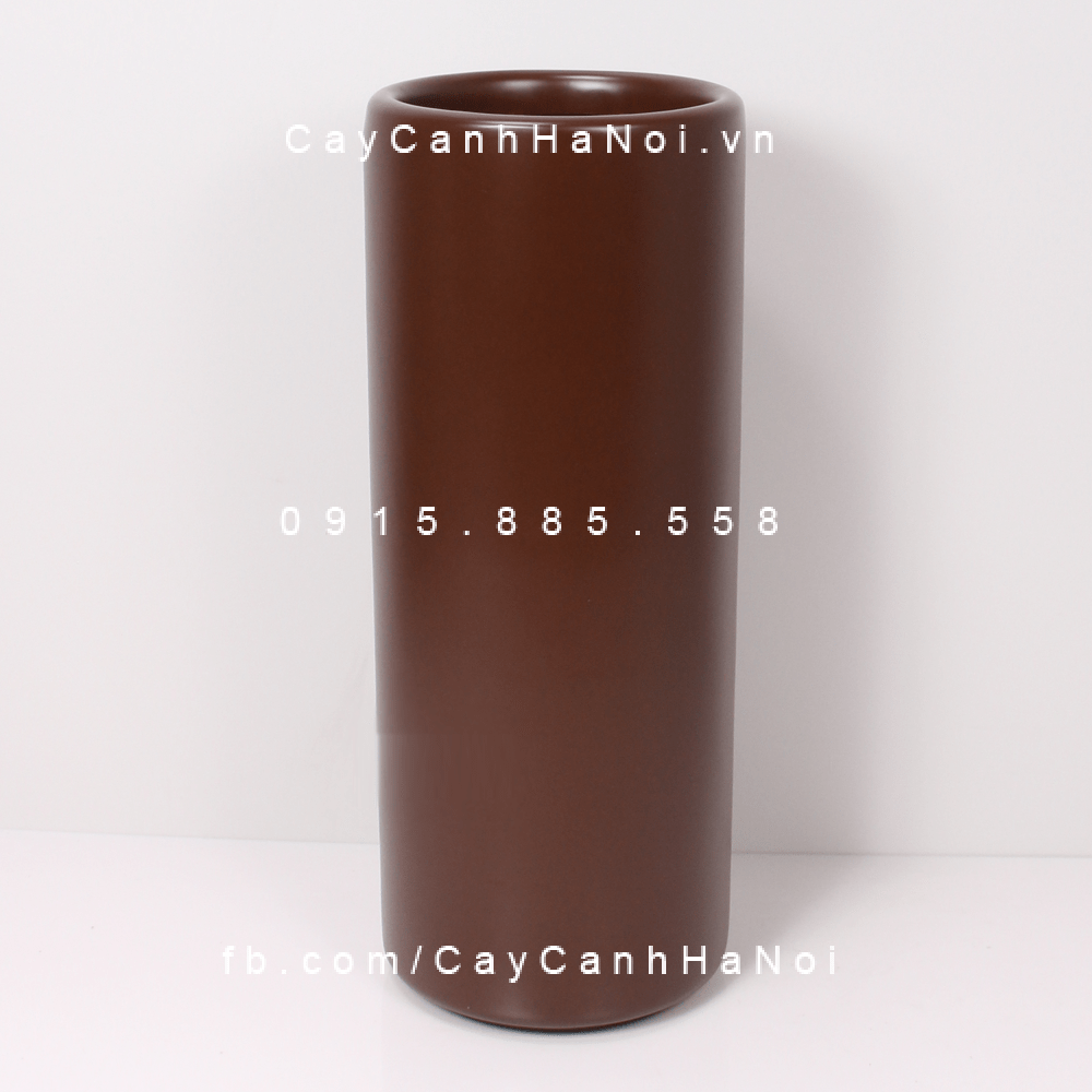 Chậu Composite Anber trồng cây cao cấp | 1232 (Nâu mờ)
