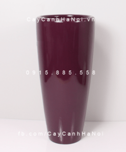 Chậu Composite Anber trồng cây cao cấp tím bóng | 1649