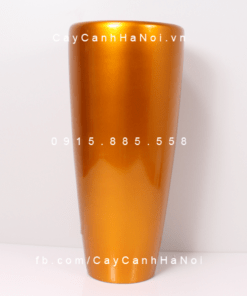 Chậu Composite Anber trồng cây cao cấp vàng gold | 1649
