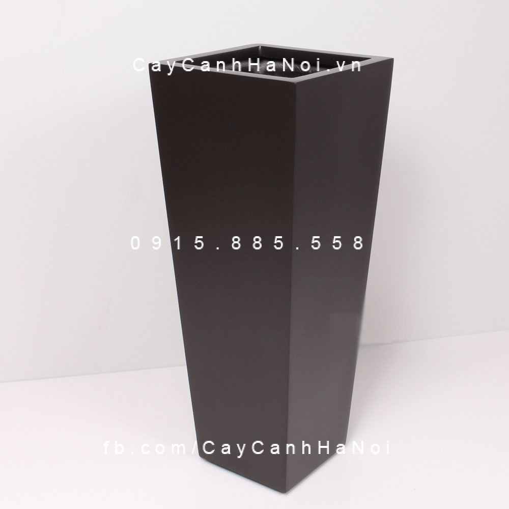 Chậu Composite Anber trồng cây cao cấp | 1014 (Nâu mờ)
