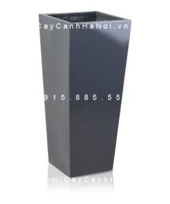Chậu Composite Anber trồng cây cao cấp | 1014 (Xám bóng)