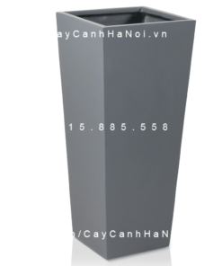Chậu Composite Anber trồng cây cao cấp | 1014 (Xám mờ)
