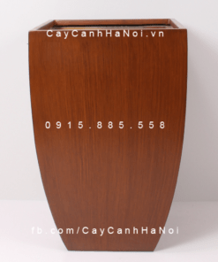 Chậu Composite Anber trồng cây cao cấp | 1021 (Vân gỗ)