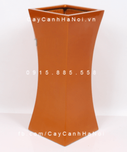 Chậu Composite Anber trồng cây cao cấp | 1027 (Vàng gold bóng)