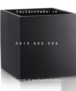 Chậu Composite Anber trồng cây cao cấp | 1055 (Đen mờ)