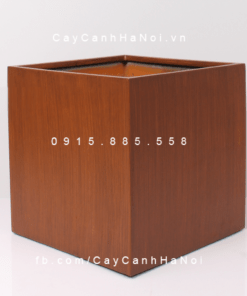 Chậu Composite Anber trồng cây cao cấp |1055 (Vân gỗ)