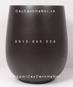 Chậu Composite Anber trồng cây cao cấp màu nâu chocolate | 1133