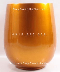 Chậu Composite Anber trồng cây cao cấp vàng gold| 1133