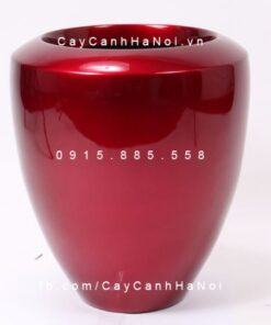 Chậu Composite Anber trồng cây cao cấp |1138 (Đỏ đô)