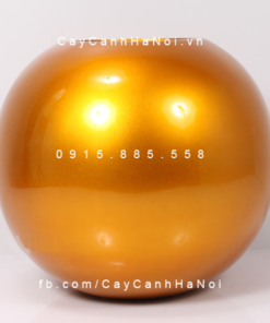 Chậu Composite Anber tròn trồng cây cao cấp | SE8889 (Vàng gold)