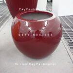 Chậu cây composite iPot tròn sang trọng | IP-00047