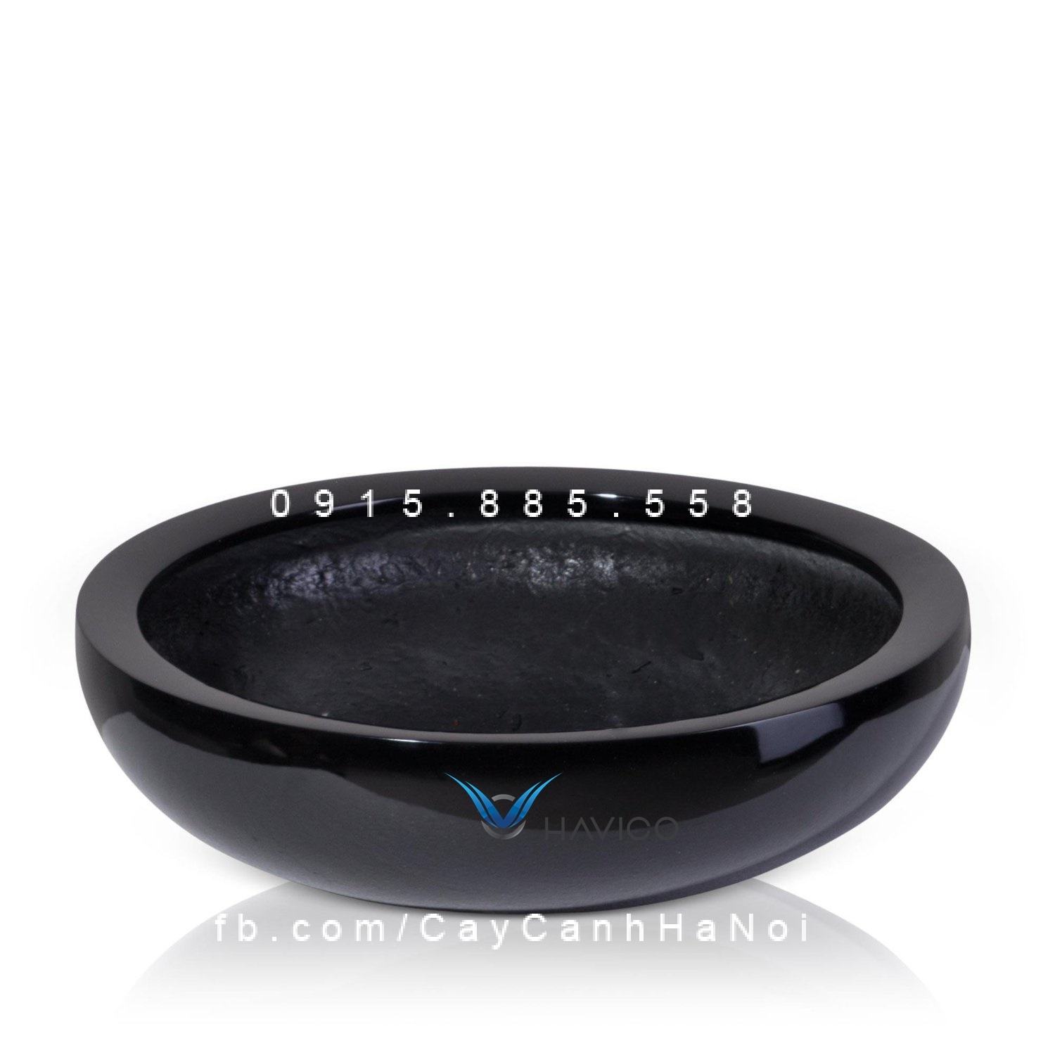 Chậu composite cây cảnh Havico Tapi tròn| C-313