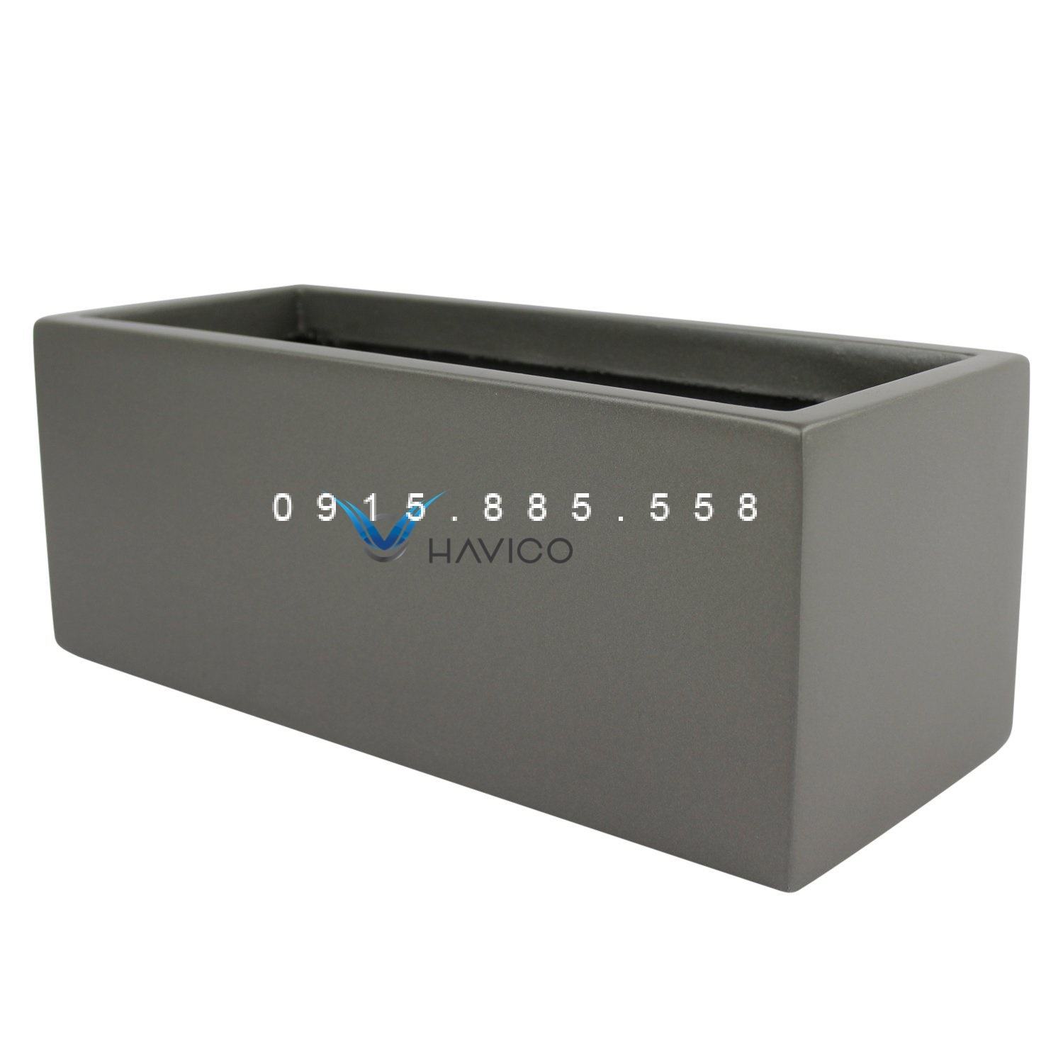 Chậu composite Havico Visio hình chữ nhật| C-319