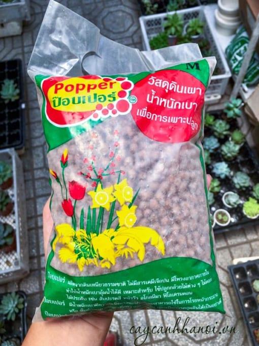 Viên đất nung Popper