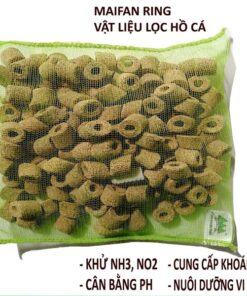 Ứng dụng sứ khoáng Maifan ring lọc hồ cá