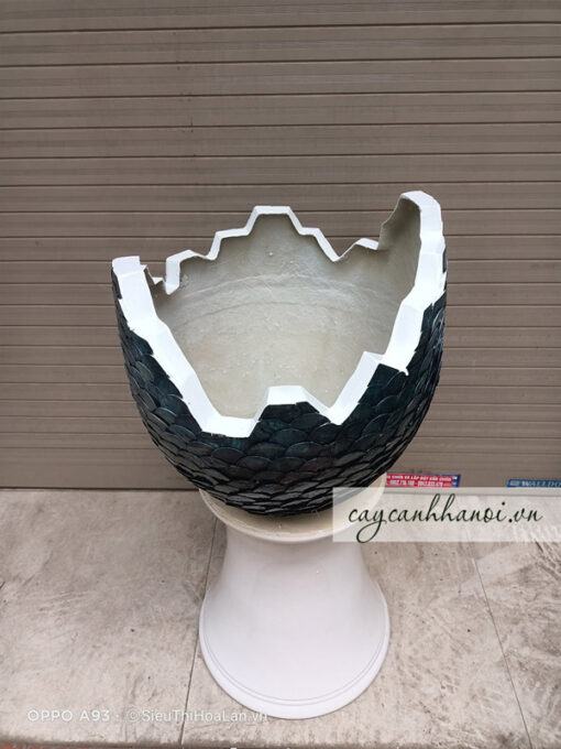 Chậu khảm trai composite có nhiều mẫu mã độc đáo
