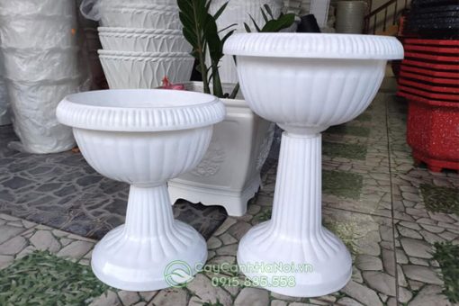 Cửa hàng bán chậu nhựa có chân đế tại Hà Nội