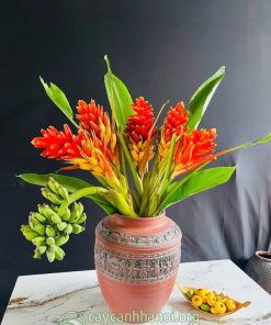 Cách cắm hoa chuối rừng đẹp
