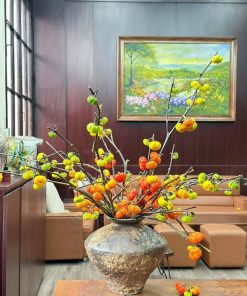 Cành bí ngô mini decor trung thu