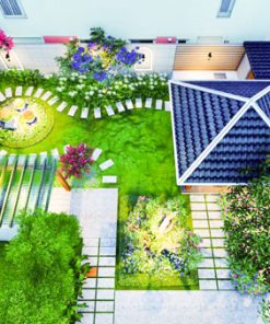 Dịch vụ thiết kế trồng cây sân vườn