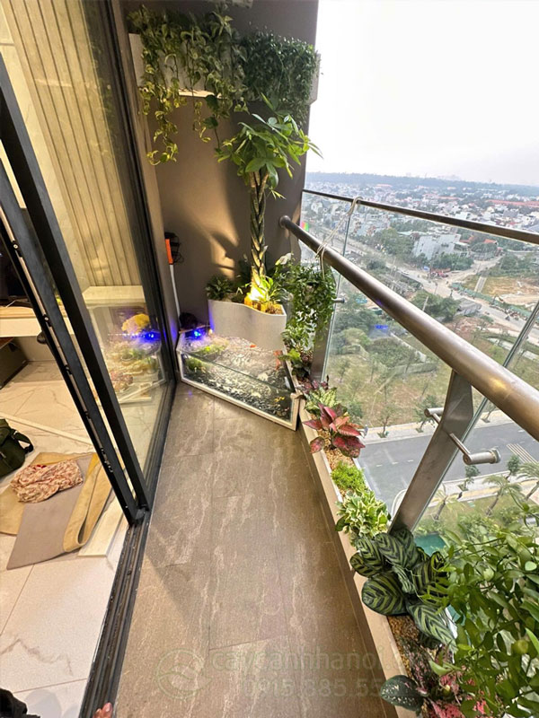 Cách trang trí ban công nhỏ