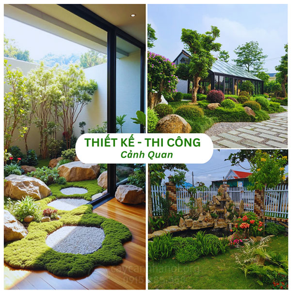 Thiết kế thi công cảnh quan