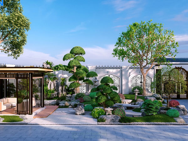 Thiết kế thi công cảnh quan sân vườn biệt thự