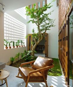 Tiểu cảnh giếng trời đơn giản