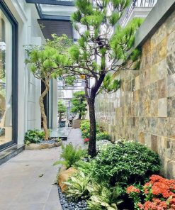 Tiểu cảnh sân vườn giúp tăng giá trị thẩm mỹ cho ngôi nhà