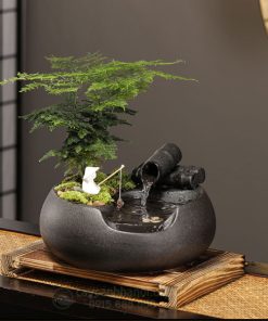 Thác nước tiểu cảnh mini để bàn