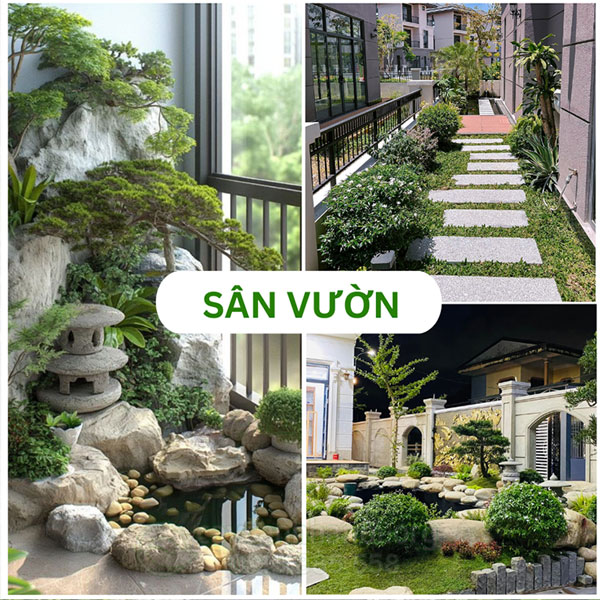 Mẫu sân vườn đẹp