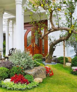 Sân vườn đẹp tăng giá trị thẩm mỹ cho không gian sống