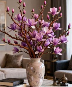 Cách cắm cành hoa mộc lan