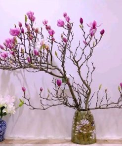 Hoa mộc lan cắm bình trang trí mang đến tài lộc may mắn