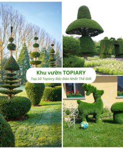 Top những khu vườn Topiary đẹp