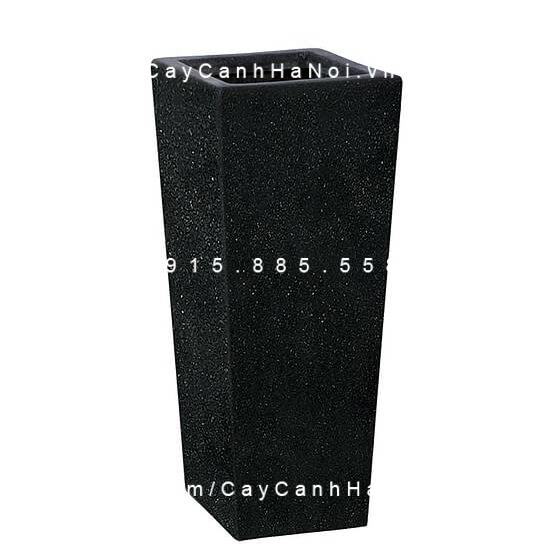 Bình hoa composite Esteras Beesel cao cấp trụ vuông vát