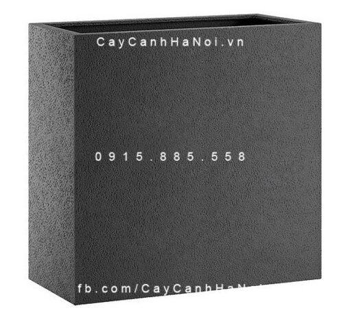 Chậu composite trồng cây Esteras Bronley chữ nhật lớn