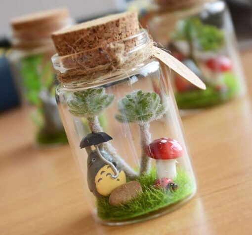 Tiểu cảnh mini lọ thủy tinh